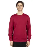 Threadfast Apparel 320C Unisex Ultimate Crewneck S BURGUNDY