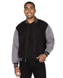 Threadfast Apparel 364J Unisex Legend Jacket BLACK/ CHAR HTH