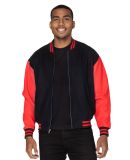 Threadfast Apparel 364J Unisex Legend Jacket in Black/ red