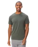 Threadfast Apparel 382R Unisex Impact Raglan T-Shi in Army