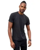 Threadfast Apparel 382R Unisex Impact Raglan T-Shi in Black heather