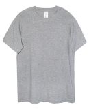 Threadfast Apparel 382R Unisex Impact Raglan T-Shi in Heather grey
