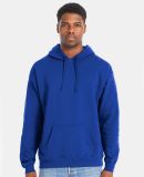 Hanes RS170 Adult Perfect Sweats Pullover Hooded S in Deep royal