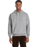 Hanes RS170 Adult Perfect Sweats Pullover Hooded S Light Steel
