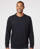 Adidas Golf Clothing A434 Fleece Crewneck Sweatshi in Black