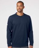 Adidas Golf Clothing A434 Fleece Crewneck Sweatshi in Collegiate navy