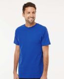 M&O Knits 4800 Gold Soft Touch T-Shirt in Royal