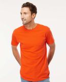 M&O Knits 4800 Gold Soft Touch T-Shirt in Orange