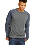 Alternative Apparel 32022F2 Unisex Champ Eco-Fleec in Eco grey/ eco true navy