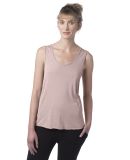 Alternative Apparel 4460HM Ladies' Modal Tri-Blend in Rose quartz