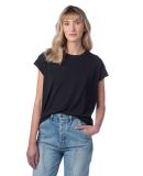 Alternative Apparel 4461HM Ladies' Modal Tri-Blend in Black