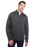 North End NE712 Men's Flux 2.0 Full-zip Jacket BLK HTHR/ CARBON