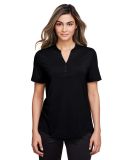 North End NE100W Ladies' Jaq Snap-Up Stretch Perfo in Black