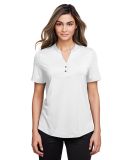 North End NE100W Ladies' Jaq Snap-Up Stretch Perfo in White