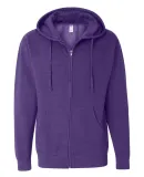 SS4500Z - Independent Trading Co. Basic Full Zip H Purple Heather