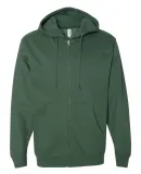 SS4500Z - Independent Trading Co. Basic Full Zip H Alpine Green