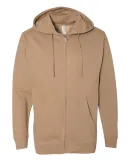 SS4500Z - Independent Trading Co. Basic Full Zip H Sandstone