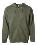 SS4500Z - Independent Trading Co. Basic Full Zip H Army