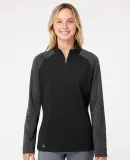 Adidas Golf Clothing A521 Women's Stripe Block Qua Black