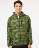 Adidas Golf Clothing A524 Hooded Full-Zip Windbrea Tech Olive/ Legend Earth