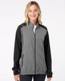 Adidas Golf Clothing A547 Women's Heather Block Fu Black/ Black Heather