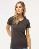 M&O Knits 4810 Women's Gold Soft Touch T-Shirt Charcoal