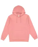 LA T 6926 Adult Pullover Fleece Hoodie in Mauvelous