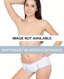 8315 American Apparel Girl Boy Brief  White/Baby Blue(Discontinued)