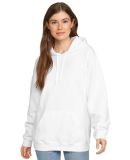 Gildan SF500 Adult Softstyle® Fleece Pullover Hoo in White