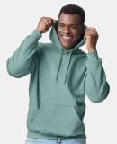 Gildan SF500 Adult Softstyle® Fleece Pullover Hoo in Aquatic