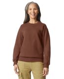 Gildan SF000 Adult Softstyle Fleece Crew Neck Swea in Cocoa