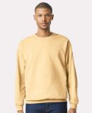 Gildan SF000 Adult Softstyle Fleece Crew Neck Swea in Yellow haze