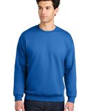 Gildan SF000 Adult Softstyle® Fleece Crew Sweatsh in Royal