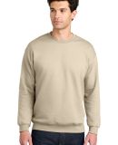 Gildan SF000 Adult Softstyle® Fleece Crew Sweatsh in Sand