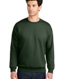 Gildan SF000 Adult Softstyle Fleece Crew Neck Swea in Forest green