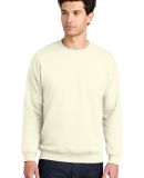 Gildan SF000 Adult Softstyle Fleece Crew Neck Swea in Off white
