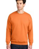 Gildan SF000 Adult Softstyle Fleece Crew Neck Swea in Tangerine