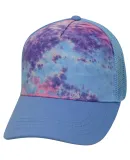 Tie-Dye 9200 Adult Trucker Hat in Cotton candy