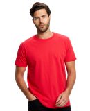 US Blanks US2000 Men's Made in USA Short Sleeve Cr in Red