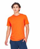 US Blanks US2000 Men's Made in USA Short Sleeve Cr in Orange