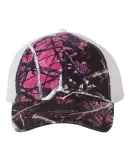 Kati LC101V Washed Mesh-Back Cap in Muddy girl/ white