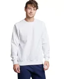 Russel Athletic 82RNSM Unisex Cotton Classic Crew  in White