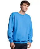 Russel Athletic 698HBM Unisex Dri-Power® Crewneck in Collegiate blue