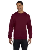 Russel Athletic 698HBM Unisex Dri-Power® Crewneck in Maroon