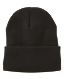 Sportsman SP12FL Fleece Lined 12" Cuffed Beanie in Black