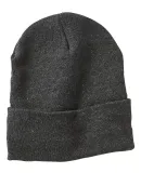 Sportsman SP12FL Fleece Lined 12" Cuffed Beanie in Heather charcoal