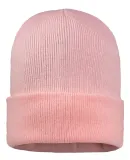 Sportsman SP12JL Jersey Lined 12" Cuffed Beanie in Pink