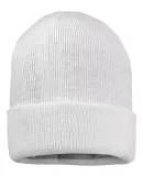 Sportsman SP12JL Jersey Lined 12" Cuffed Beanie in White