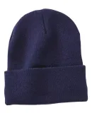 Sportsman SP12JL Jersey Lined 12" Cuffed Beanie in Navy