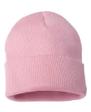 Sportsman SP12 Solid 12" Cuffed Beanie in Pink